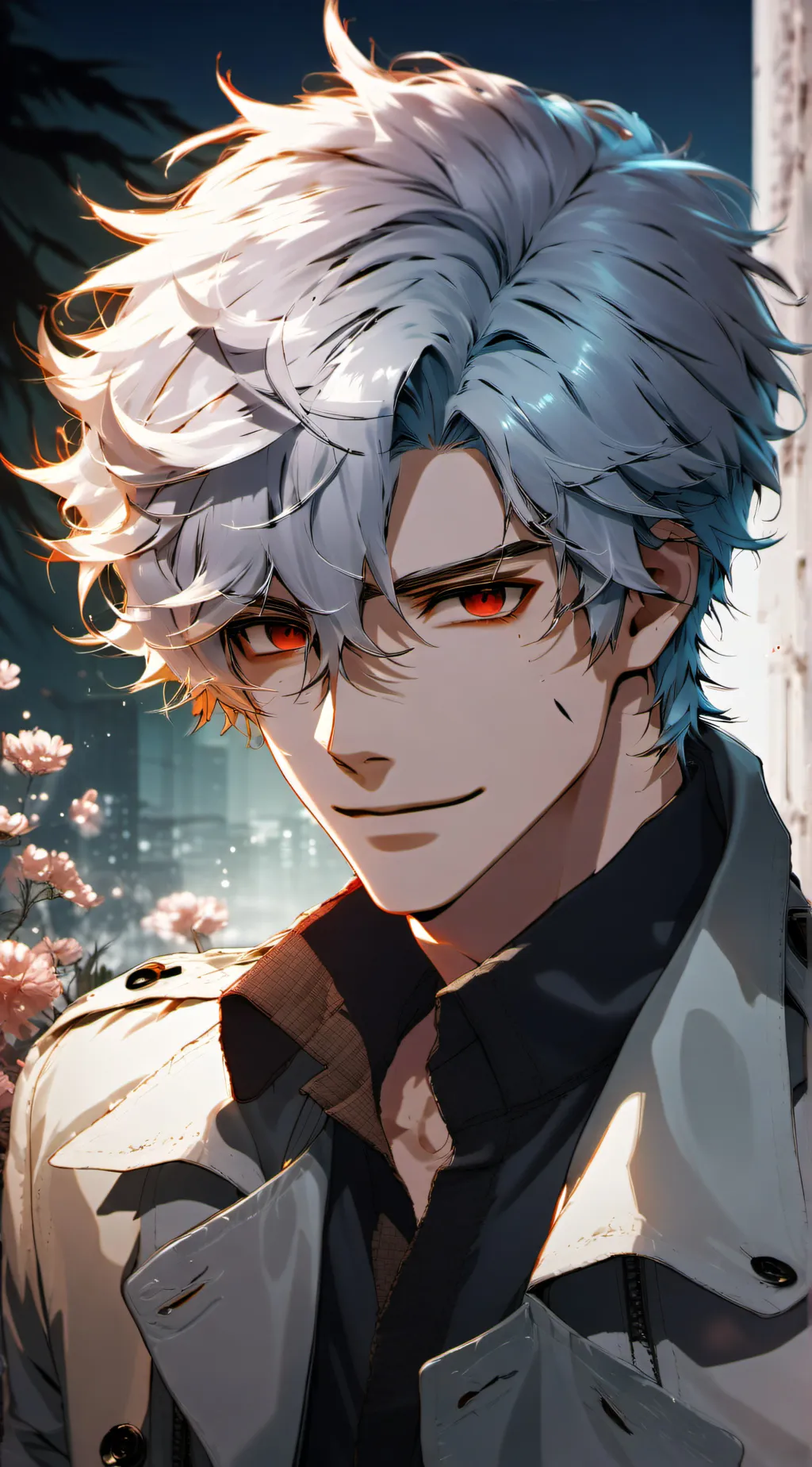 ai character: Tomura Shigaraki  background