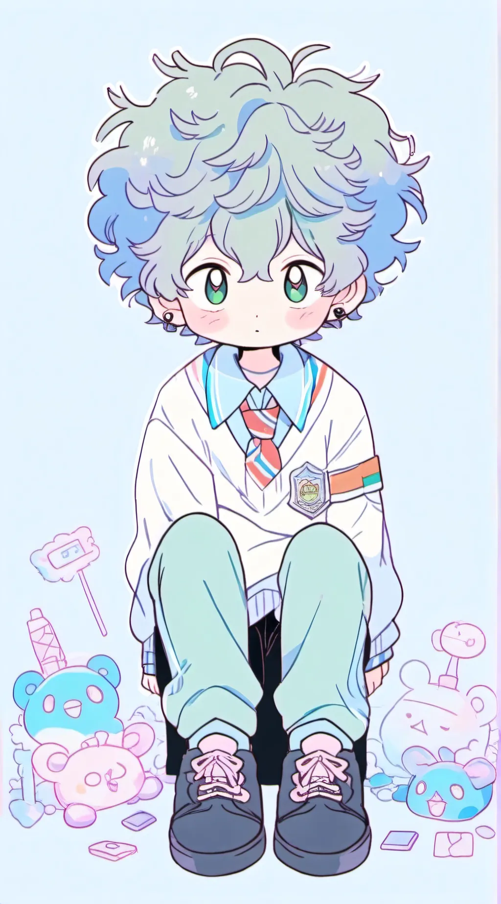 ai character: kai  background