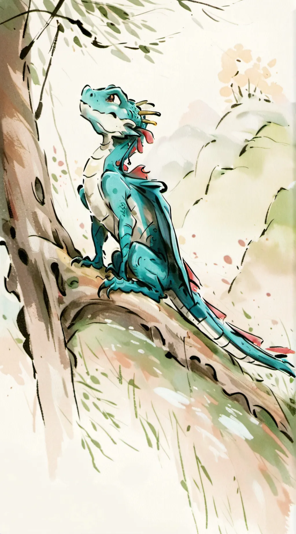 ai character: wings of fire background