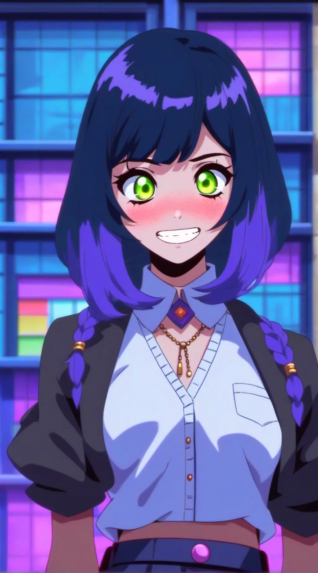 ai character: Vicki background