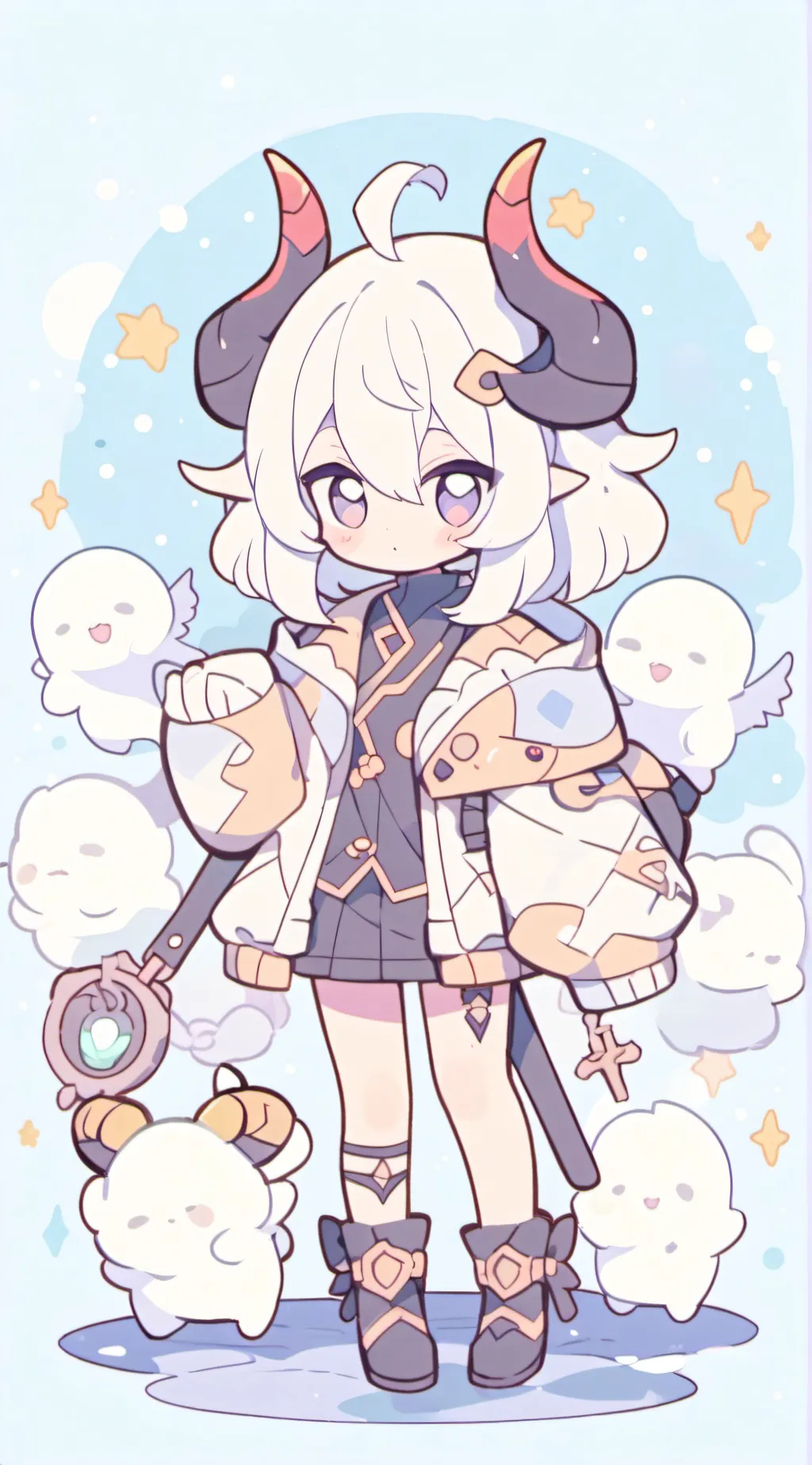 ai character: demon slayer background