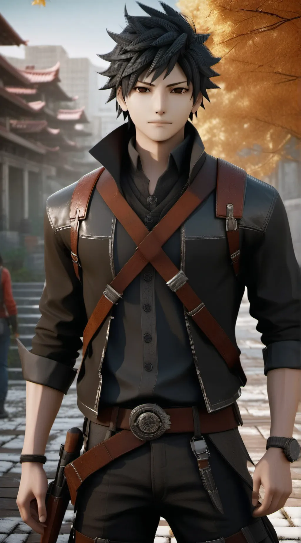 ai character: giyuu background