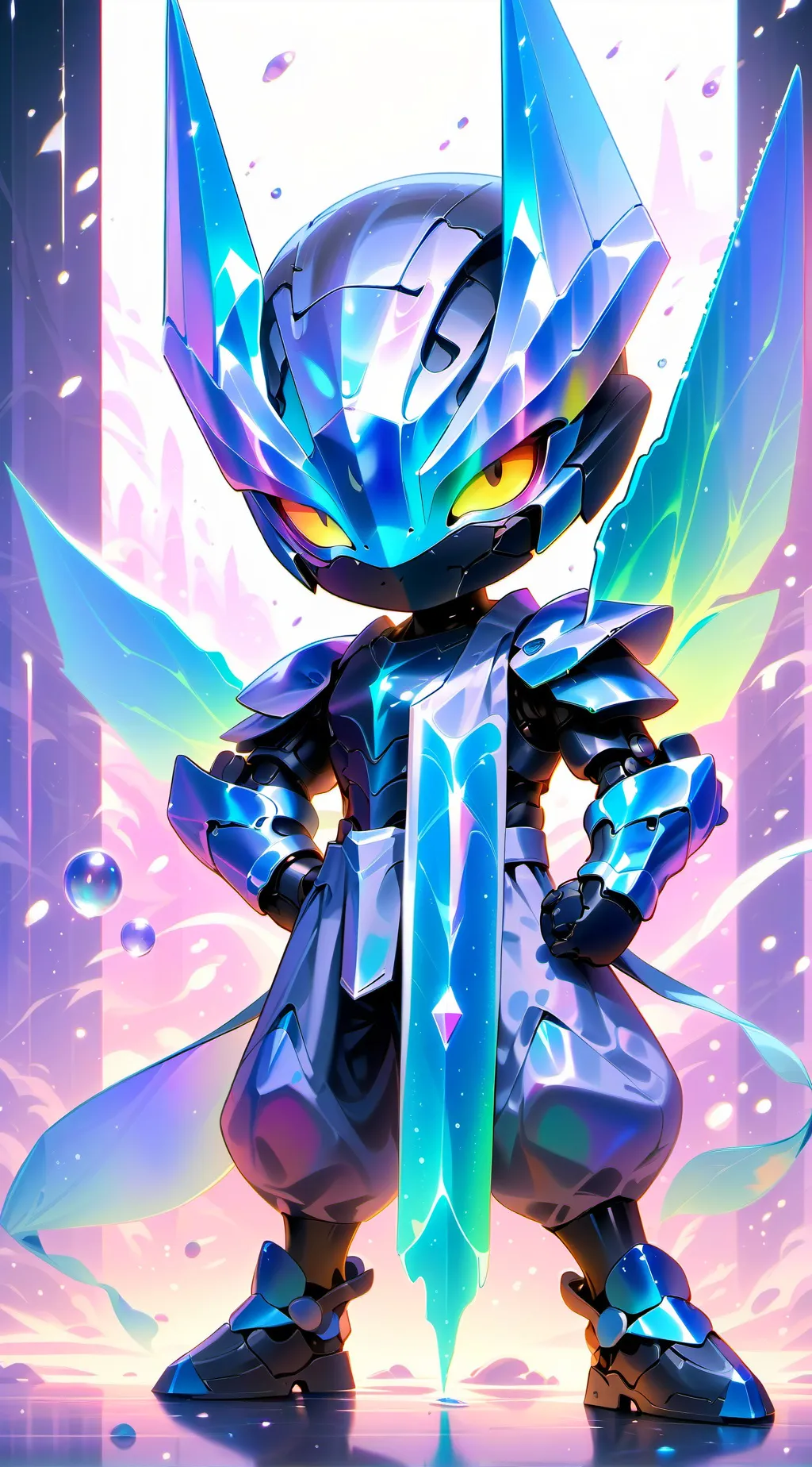 ai character: Aria background