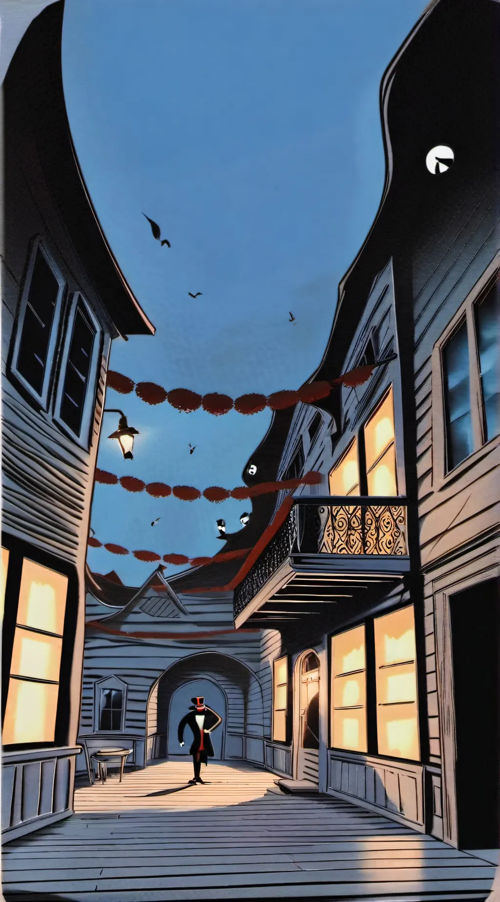 ai character: Hazbin hotel  background