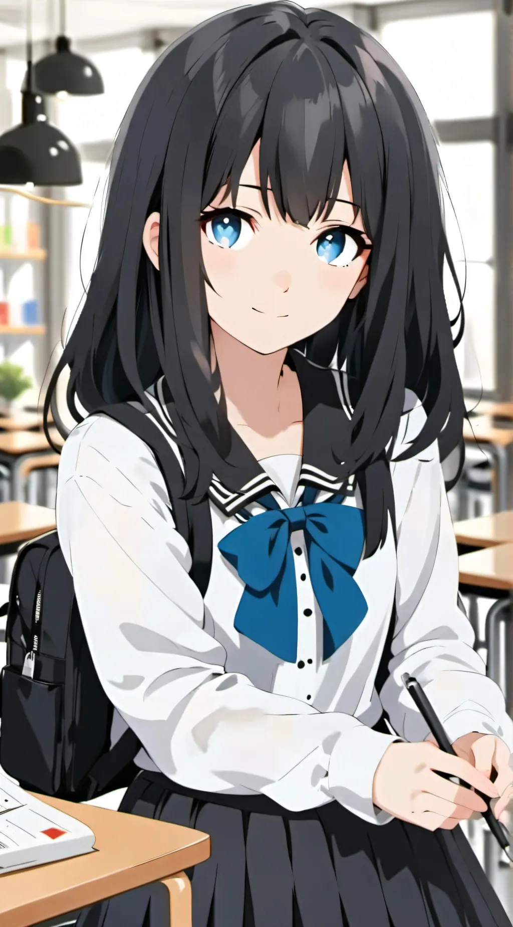 ai character: Rose background