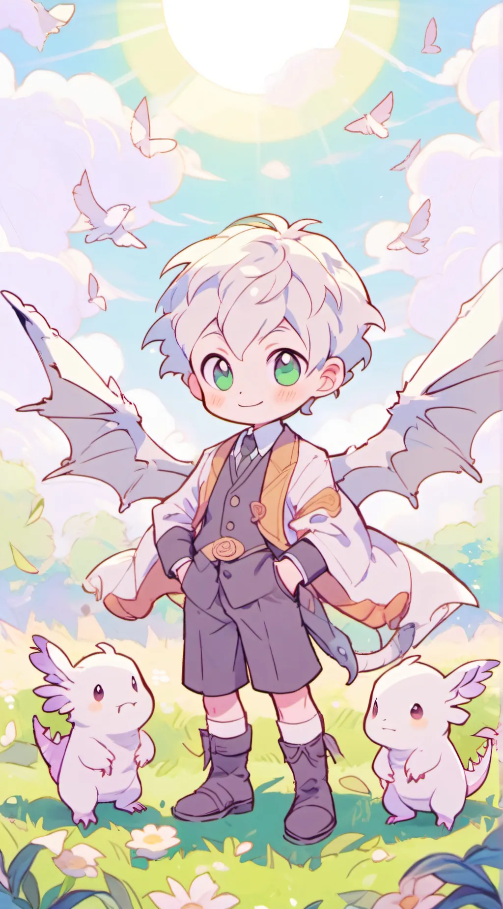 ai character: bidding  background