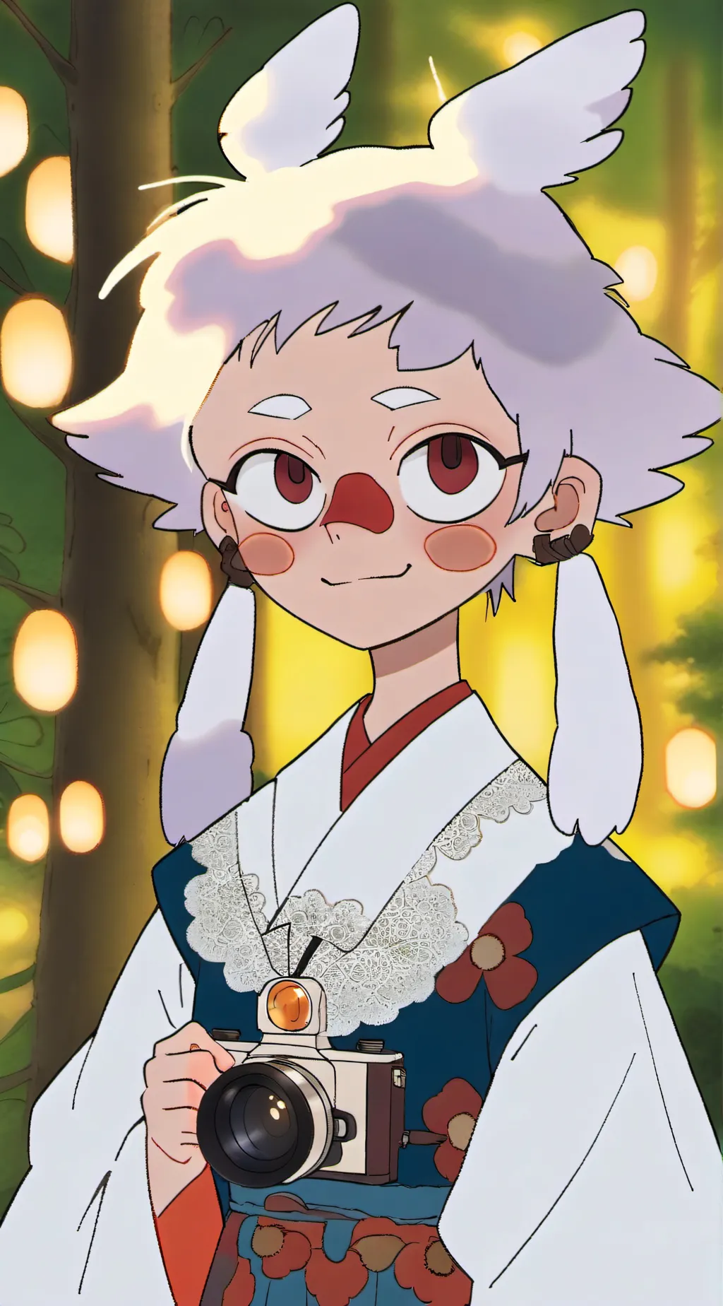 ai character: gassy angel background