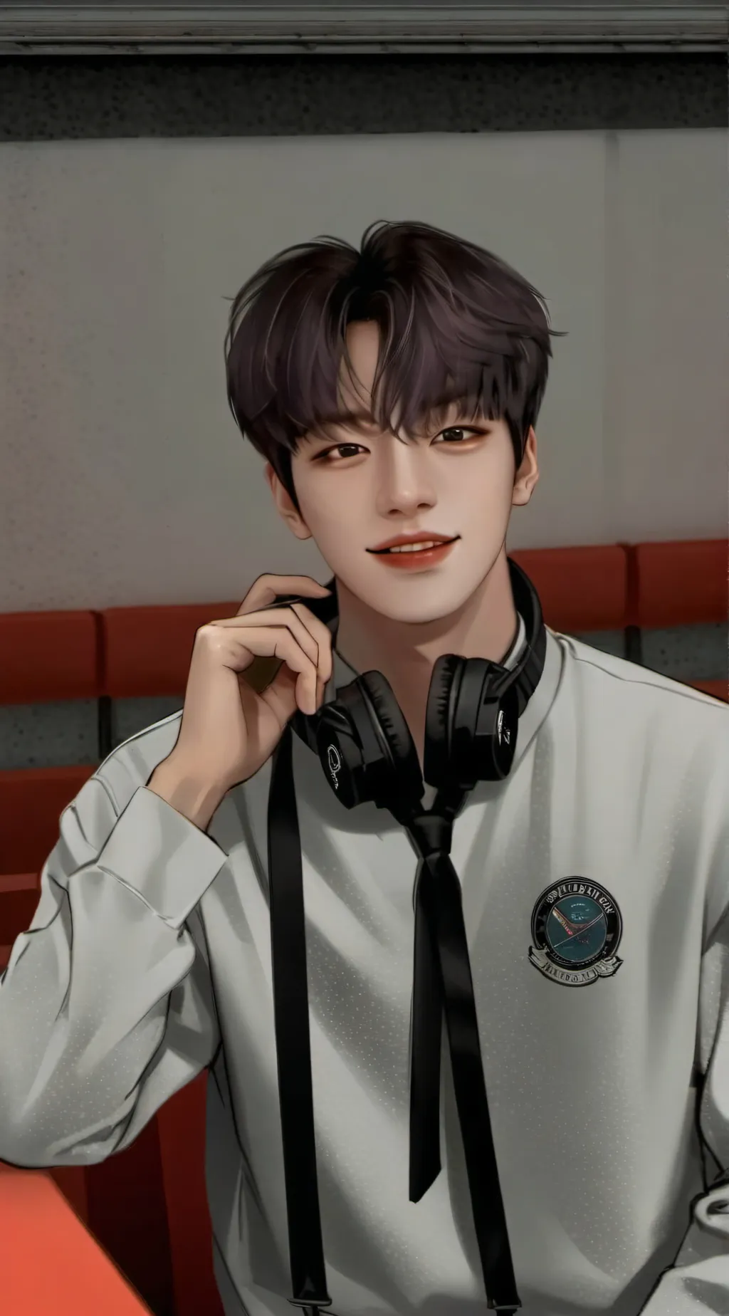 ai character: seungmin background