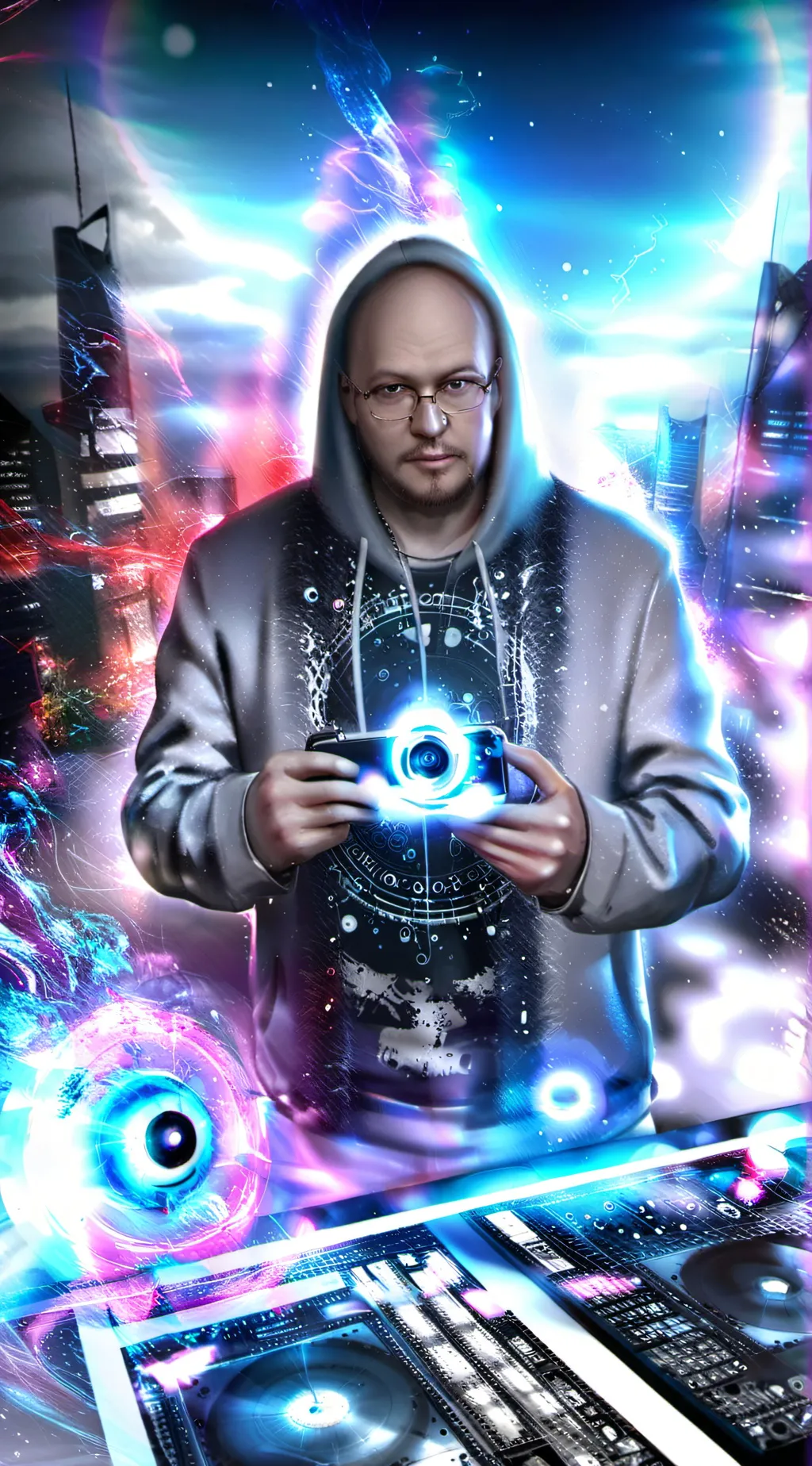 ai character: C00lkid, Guest 666 background