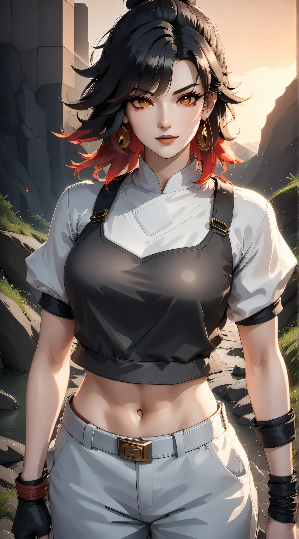 ai character: Sera  background