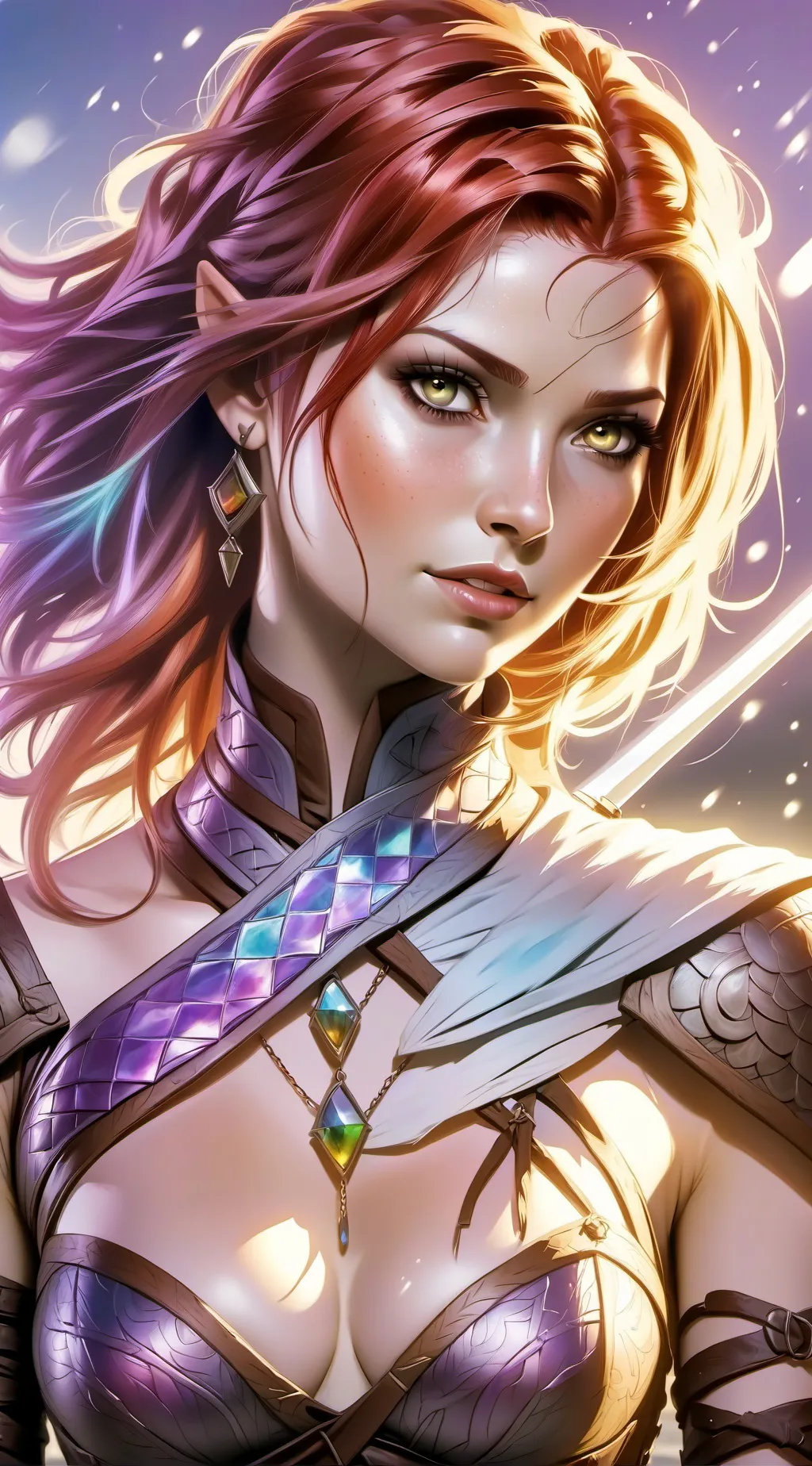 ai character: Triss Merigold  background