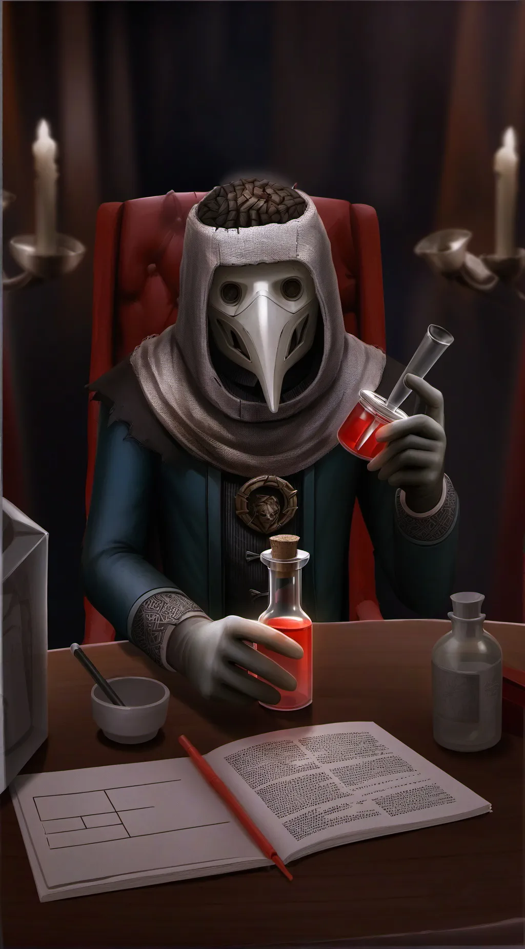 ai character: scp 049 background