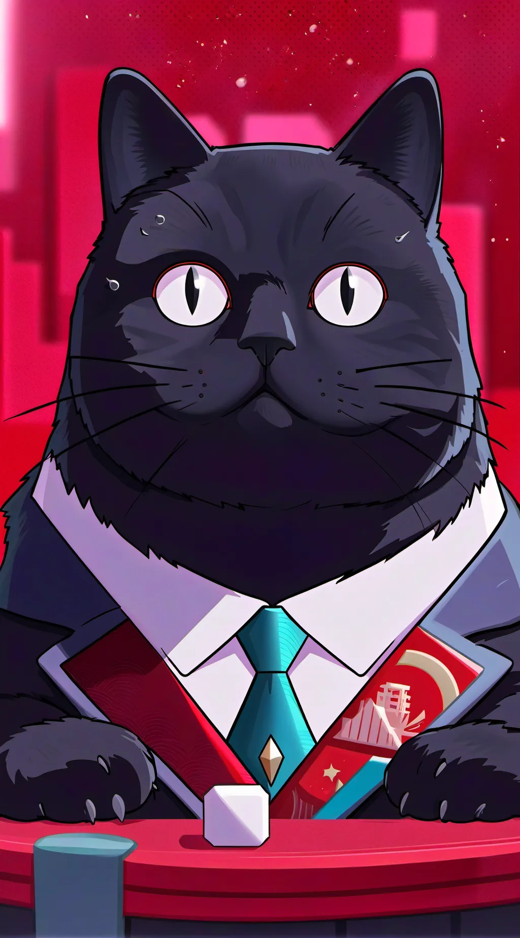 ai character: Blackjack  background