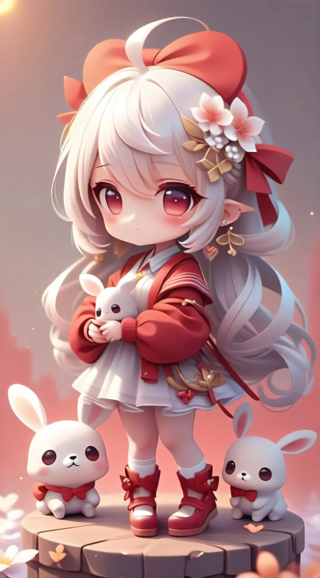 ai character: Akari background