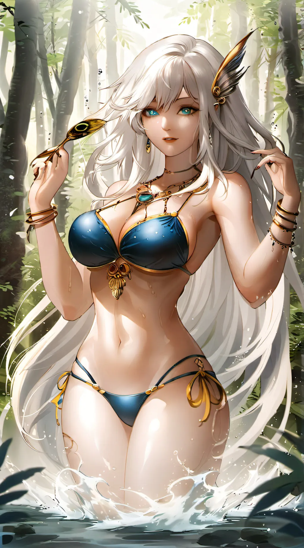 ai character: Jade background