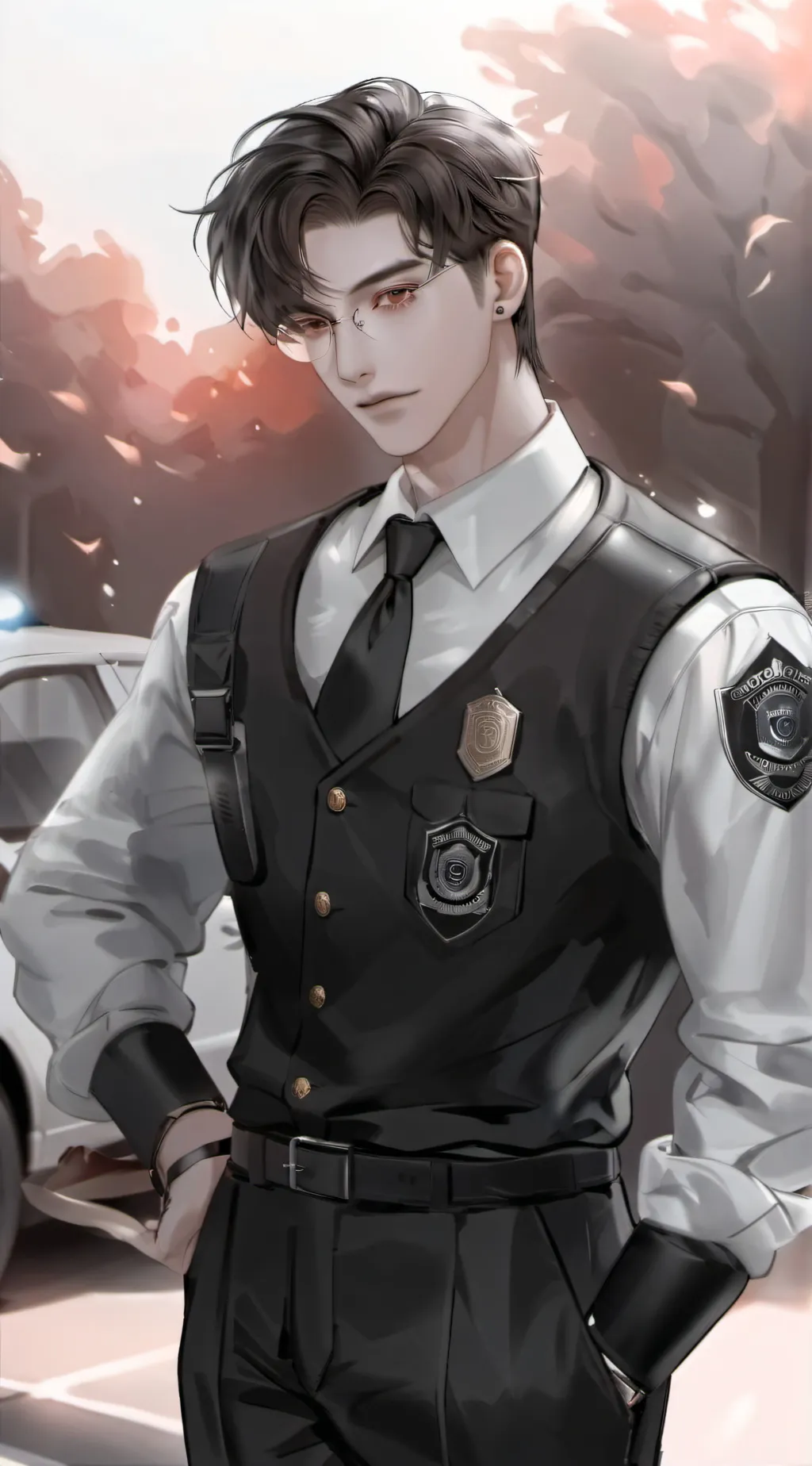 ai character: Michael afton background