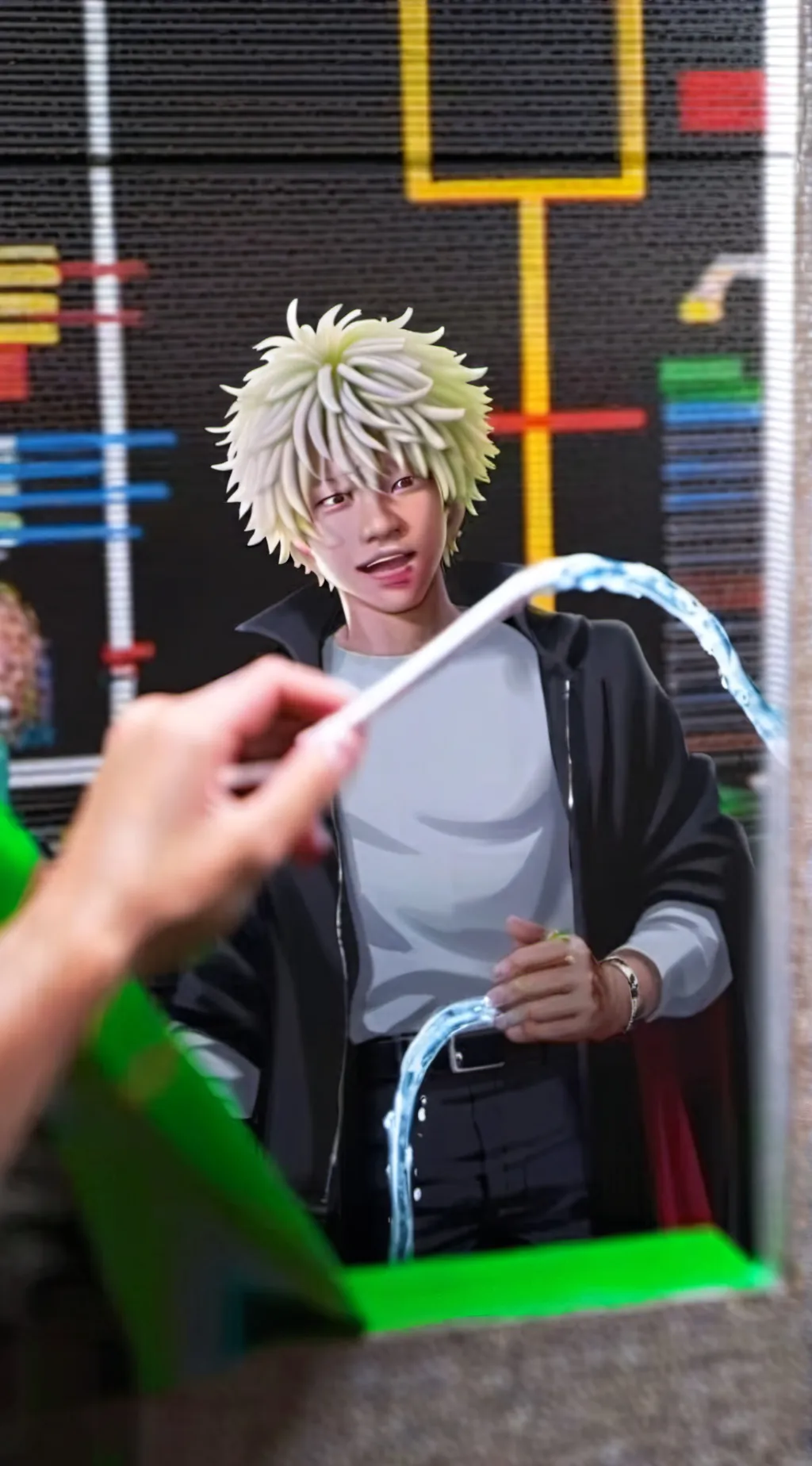 ai character: BOKUDEKU SLIME!!!  background