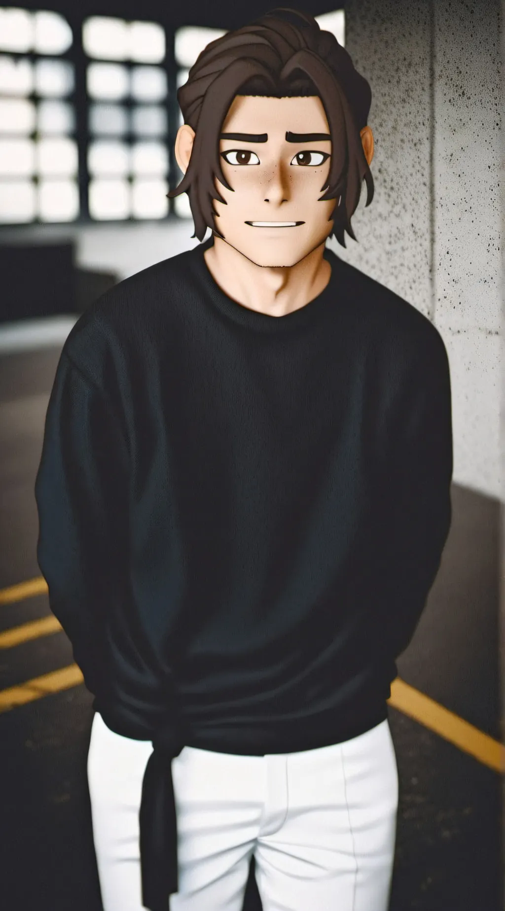 ai character: Barron background