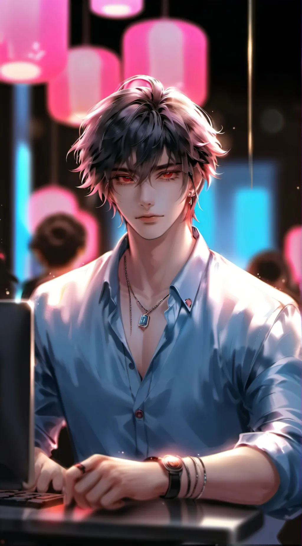 ai character: alex background