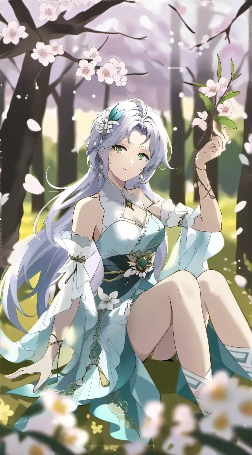 ai character: sweety background