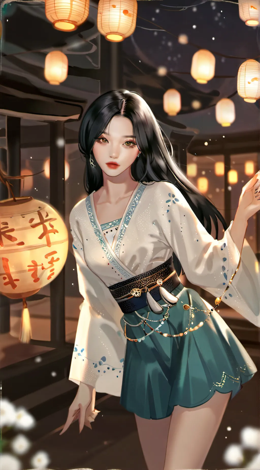 ai character: Skz car fight background