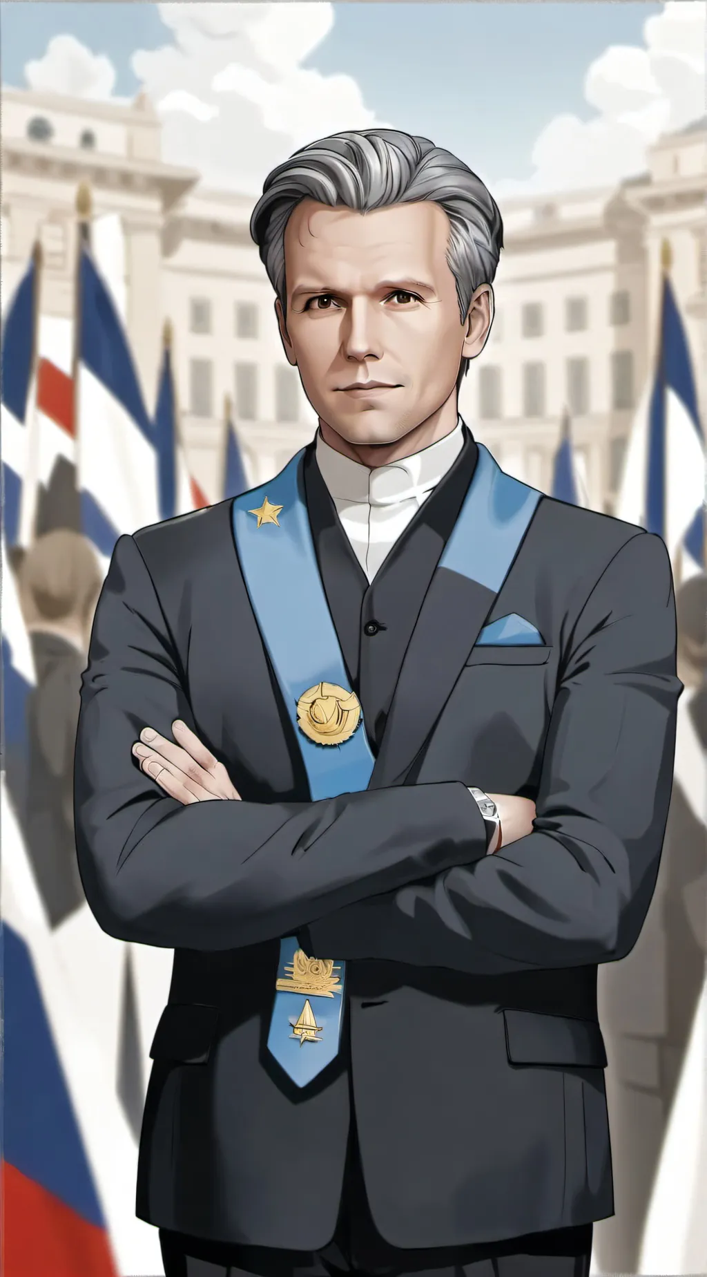 Talkie AI - Chat with président John