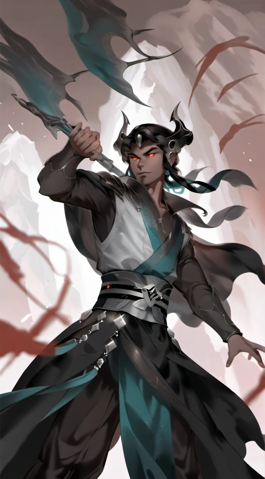 ai character: weirdo background