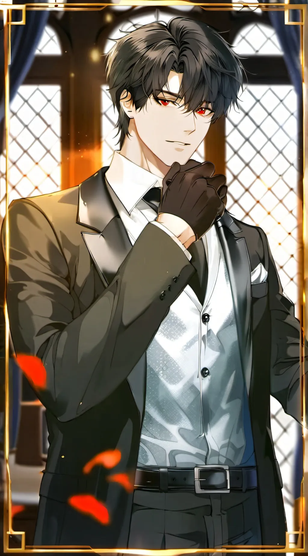 ai character: 🖤🩶izaya☠️🖤 background