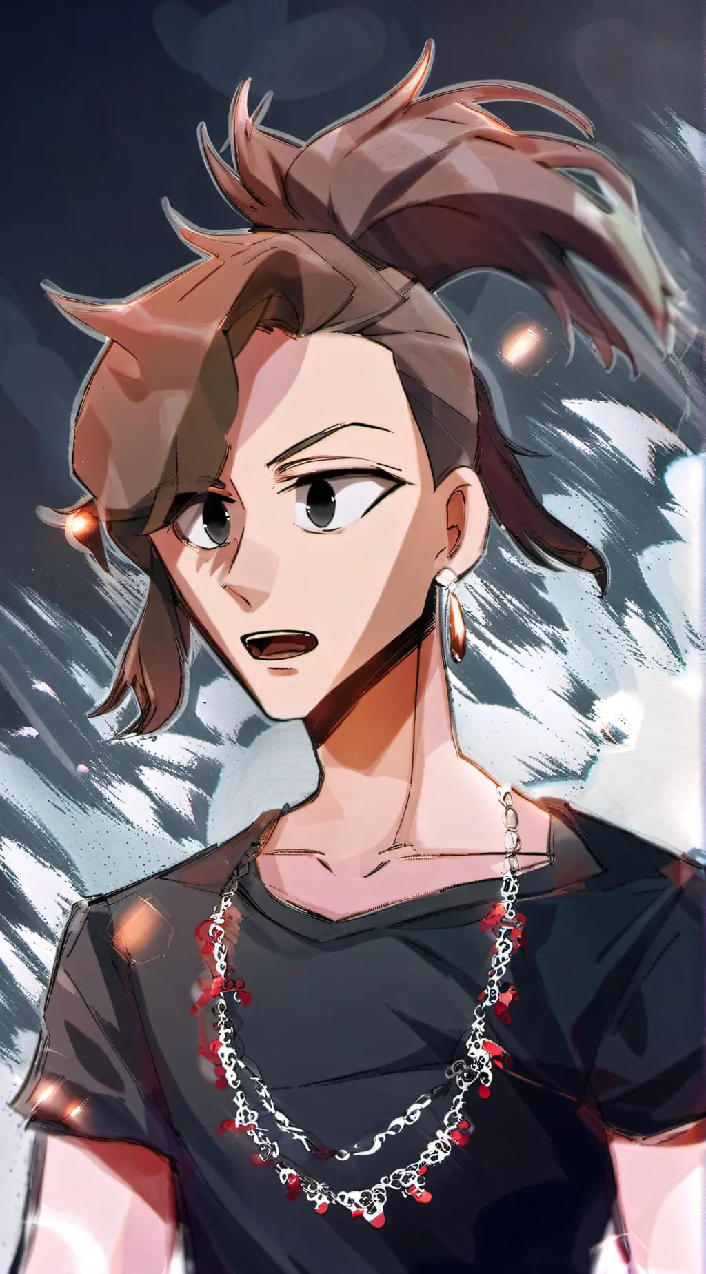 ai character: chris background