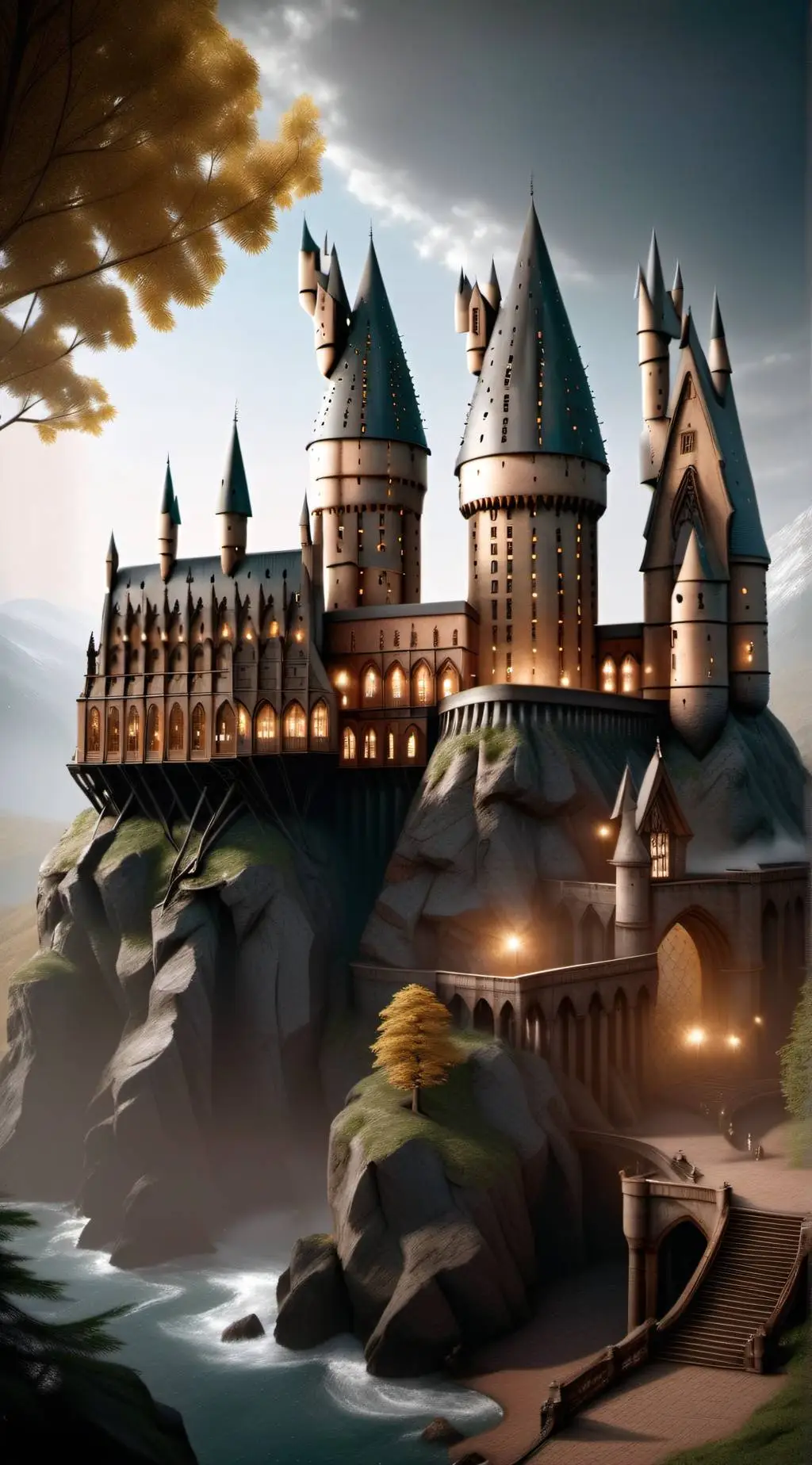 ai character: Hogwarts background
