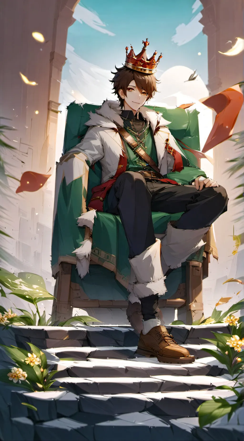 ai character: Prince stepbrother background