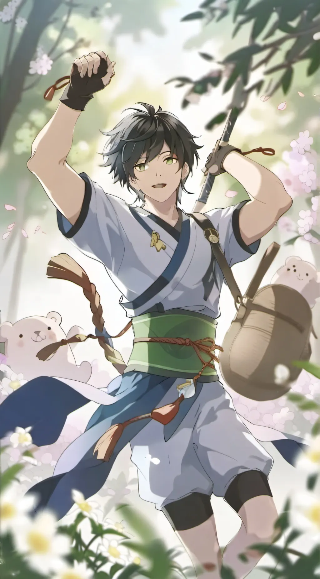 ai character: Mha background