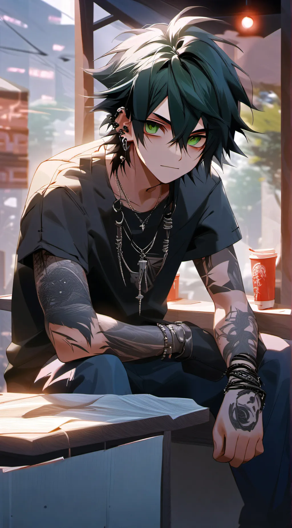 ai character: Jax background