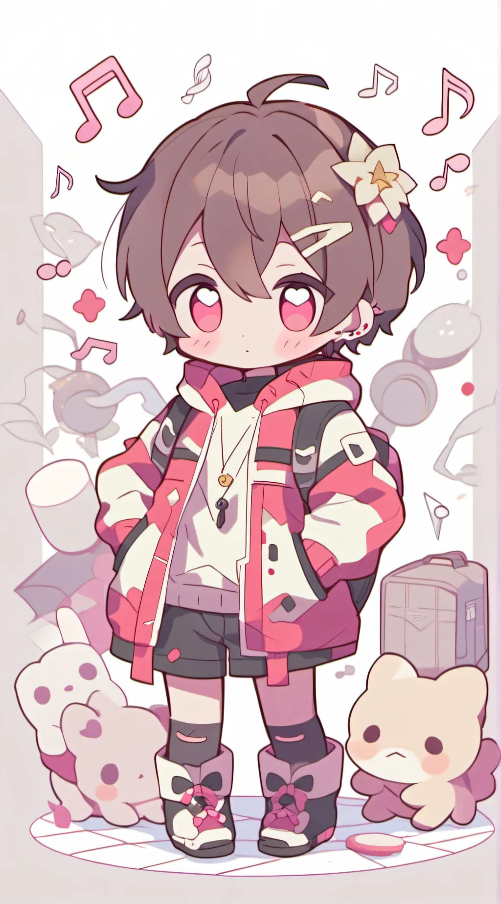 ai character: -Trap House- background