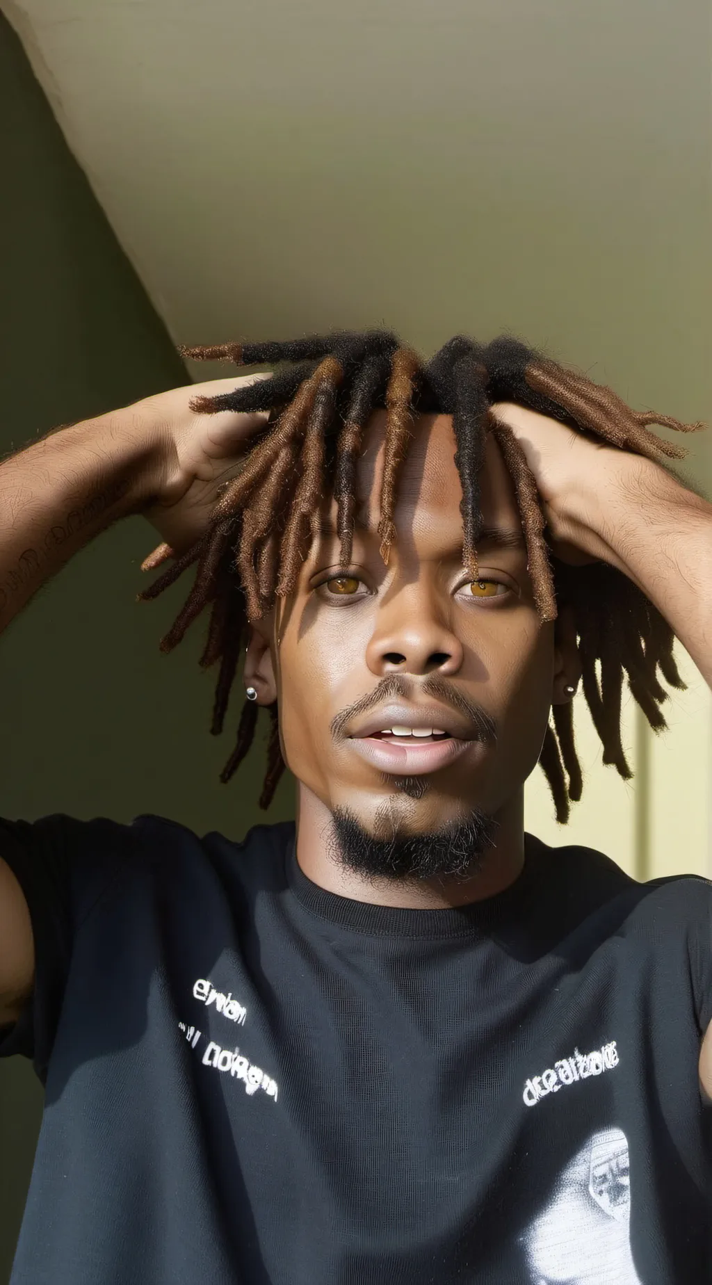 ai character: Treyvon  background