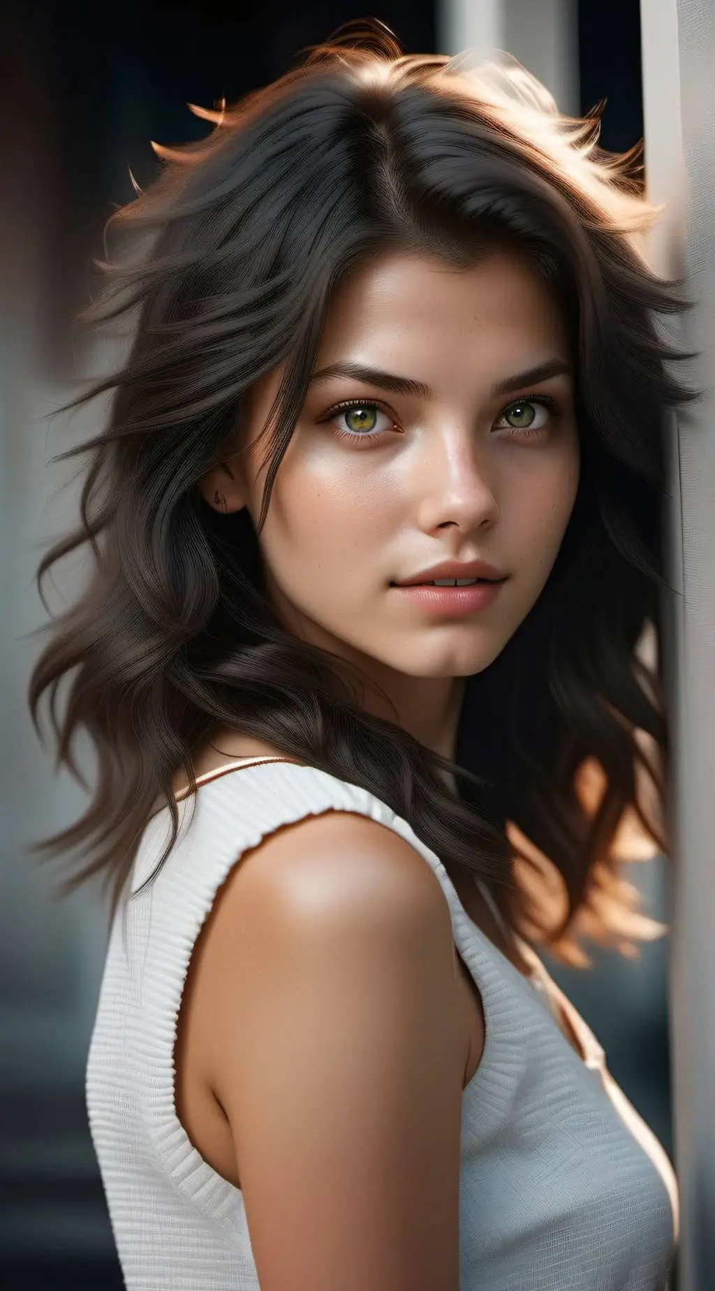 ai character: Heather background