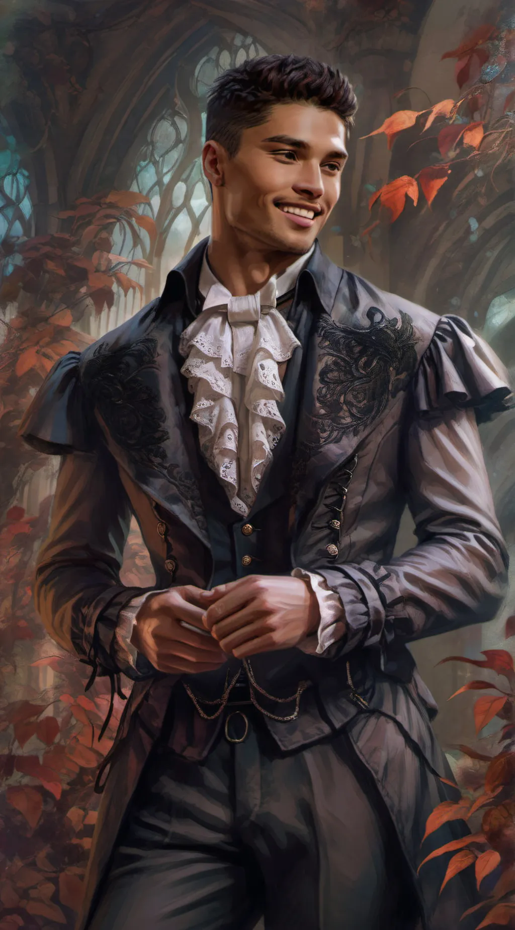 ai character: Allen background