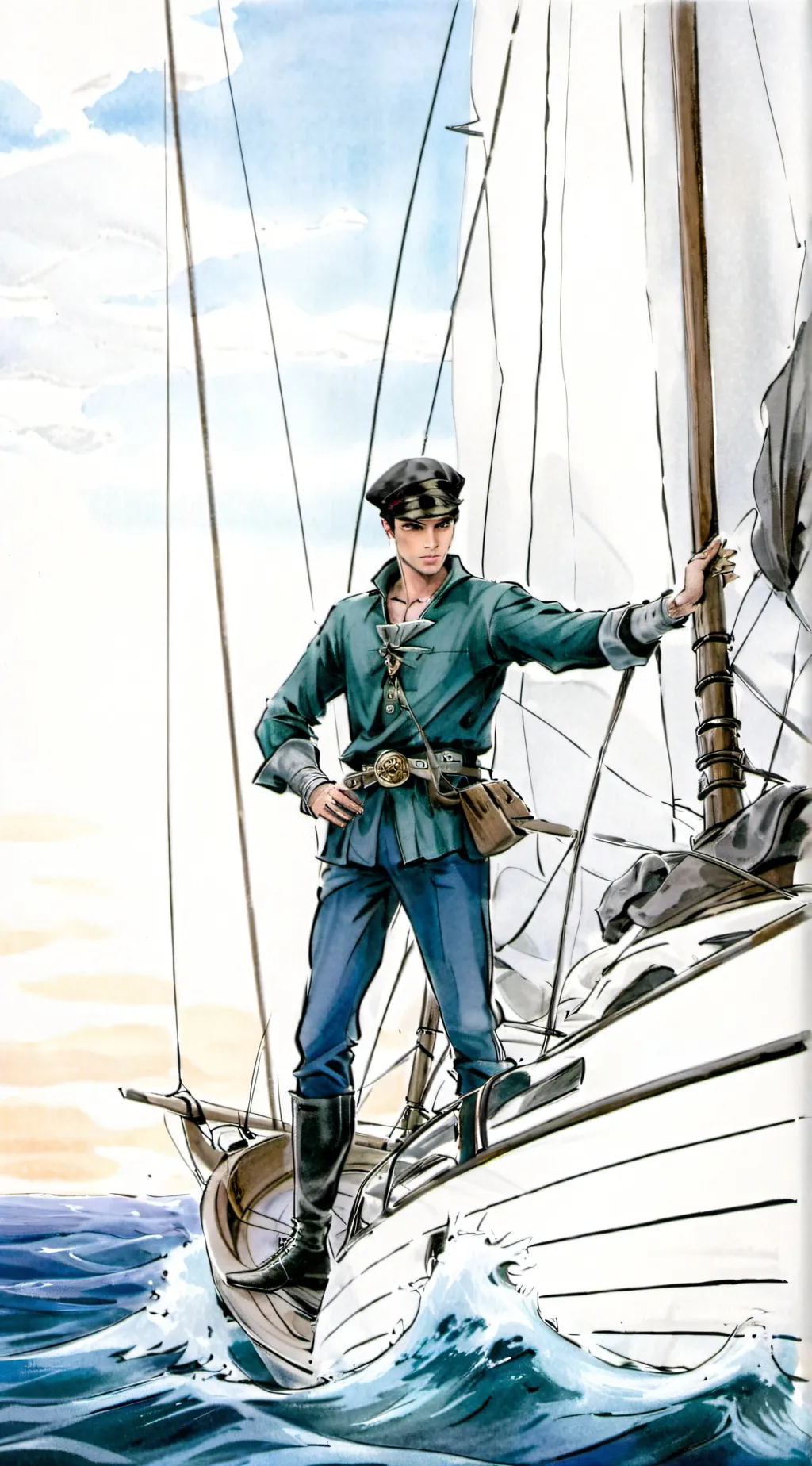 ai character: Harry hook background