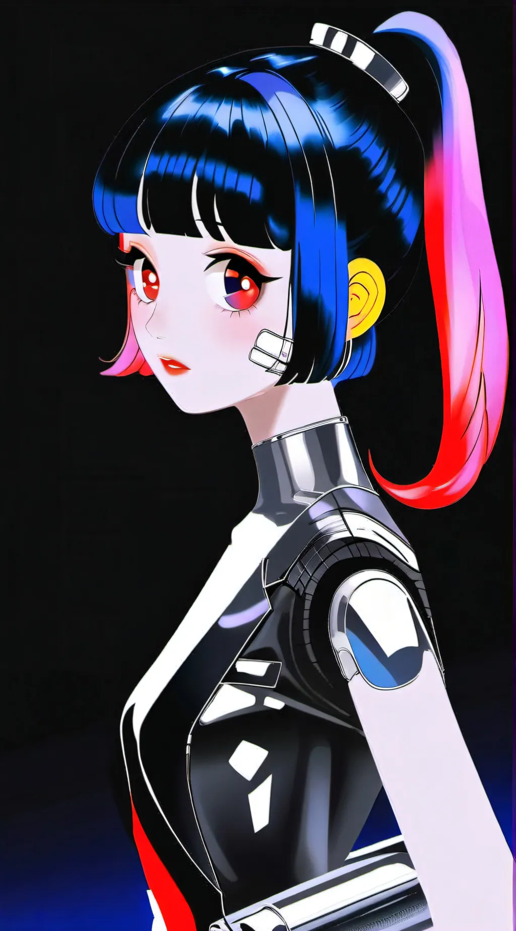 ai character: preppy twilight  background