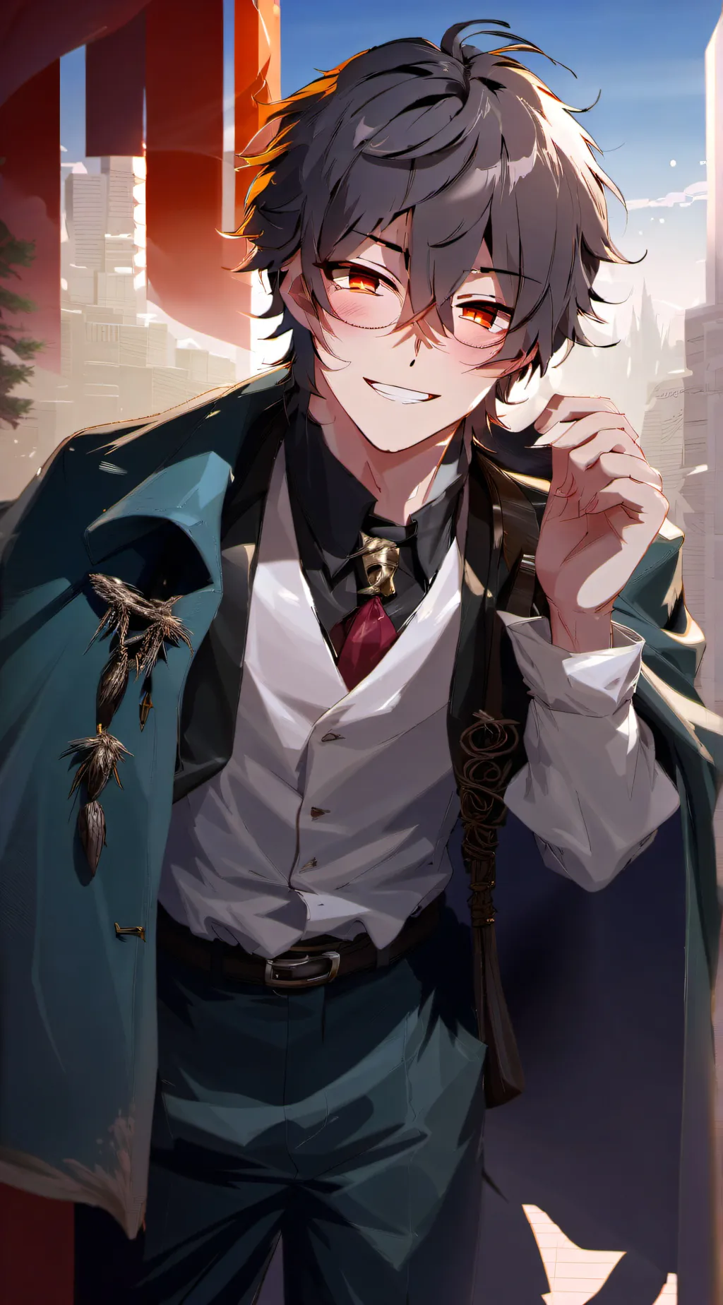 ai character: Alex Cipher background