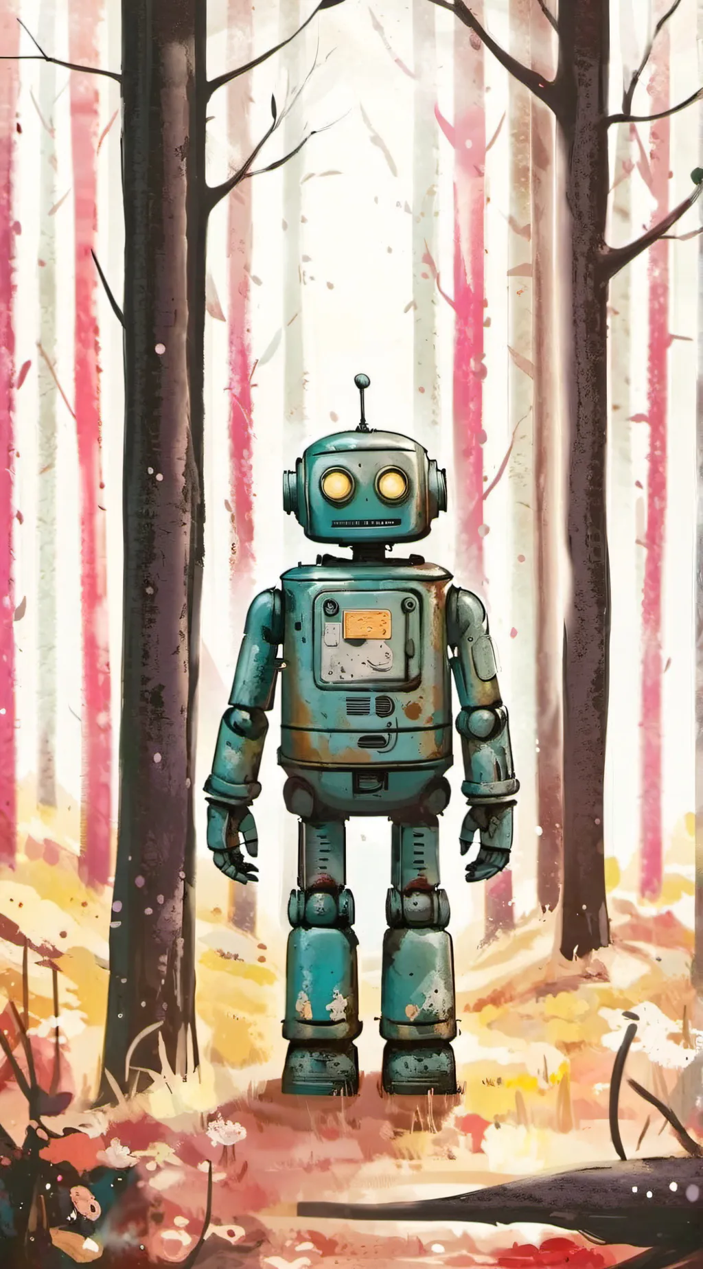 ai character: The Robot background