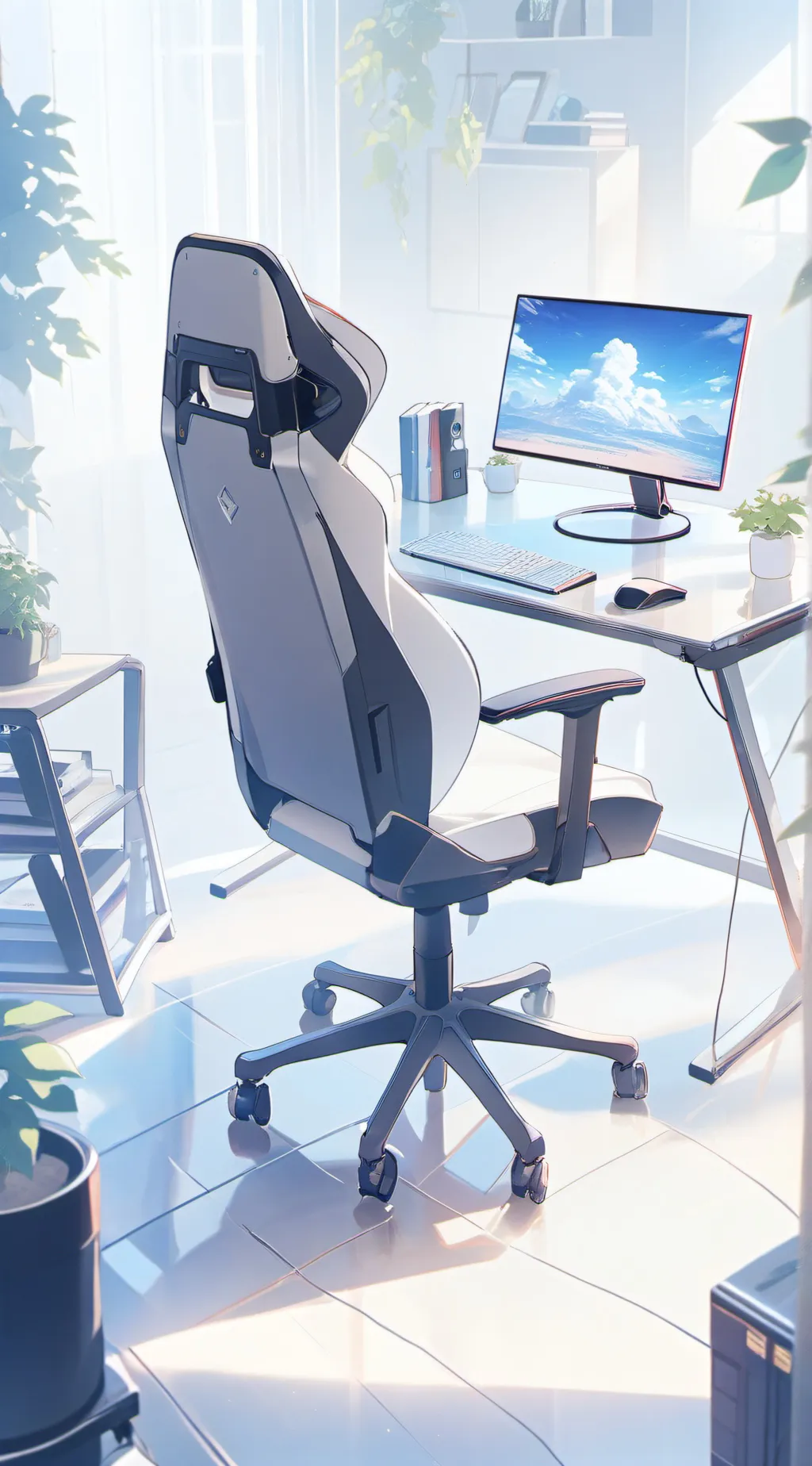 ai character: Type Challenge 2 background