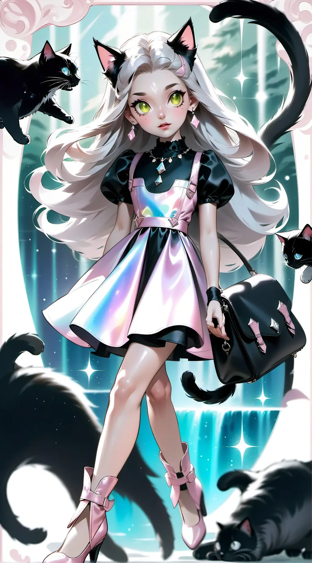 ai character: Cali background