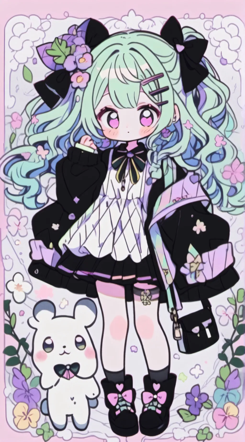 ai character: Mha gc background