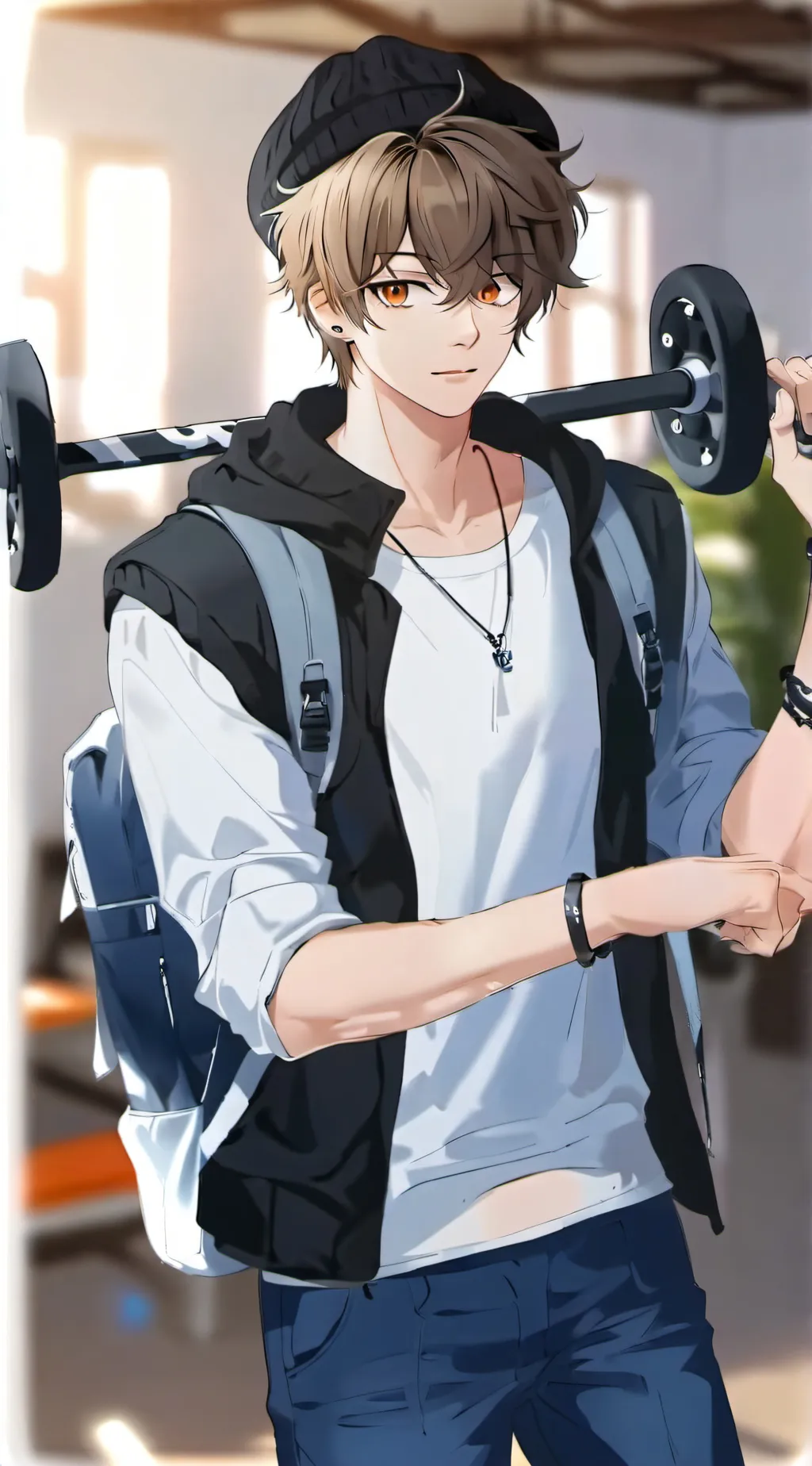 ai character: Rin background