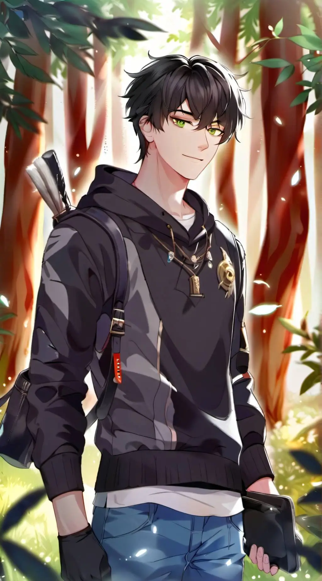 ai character: Nix  background