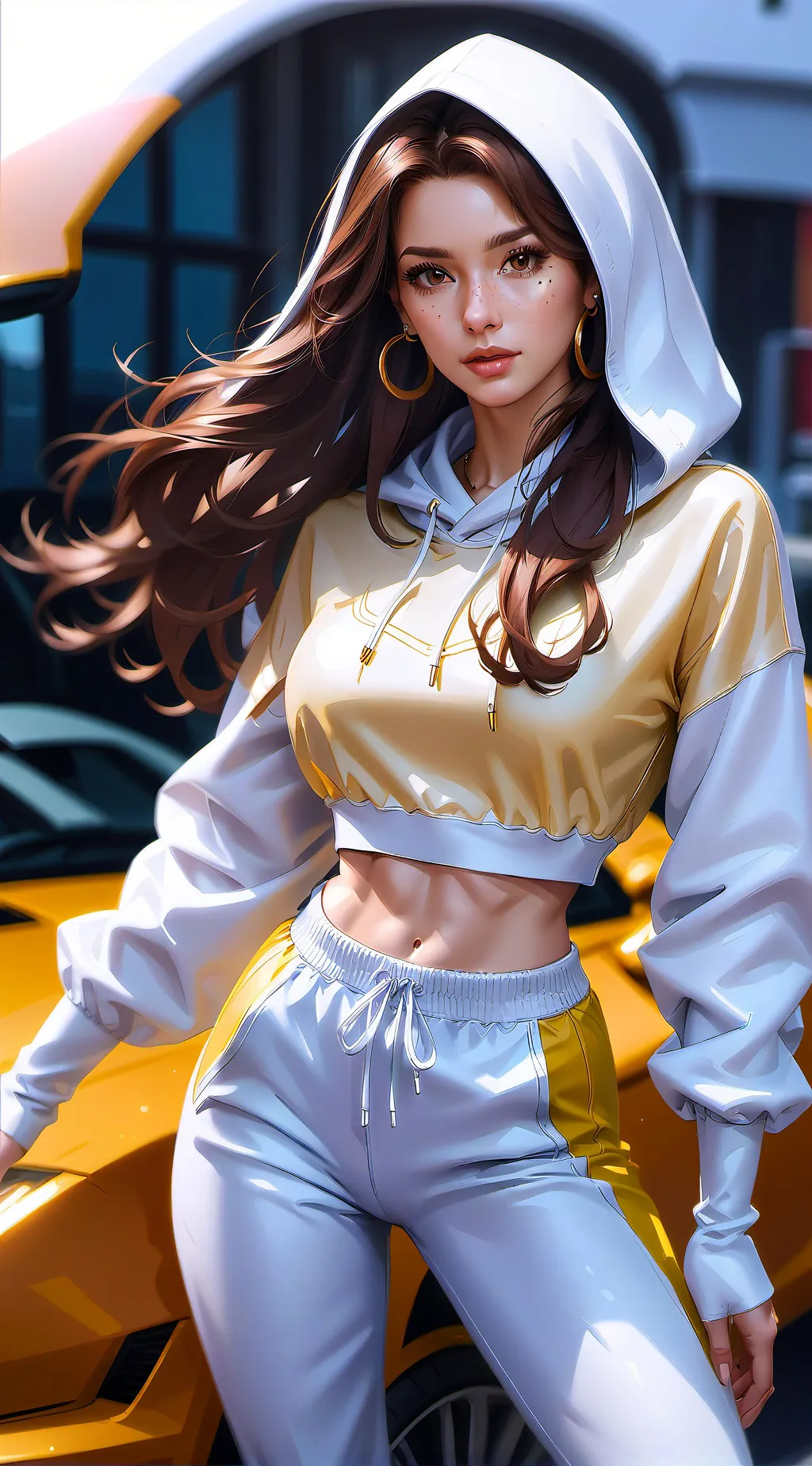 ai character: Sarah  background