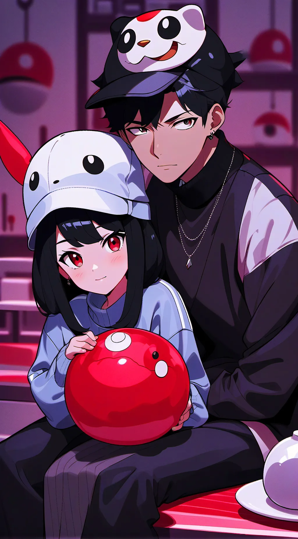 ai character: Benjamin and Ava background