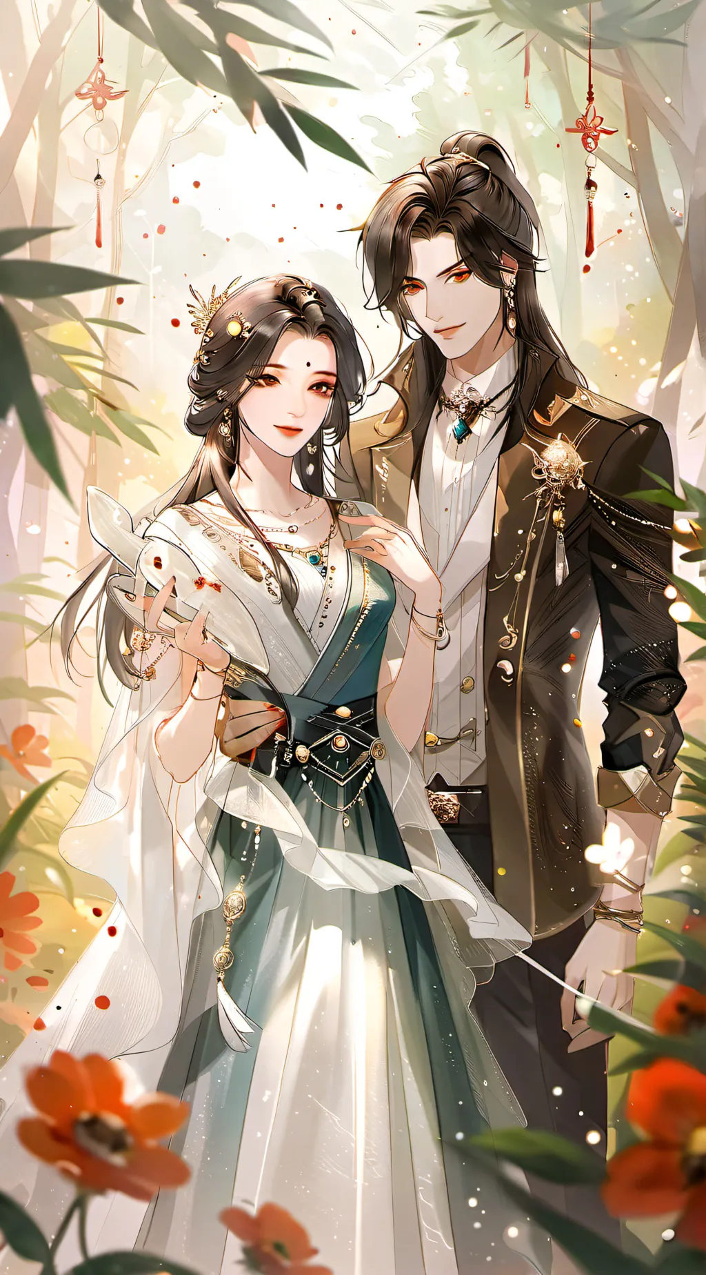 ai character: Mom and you background