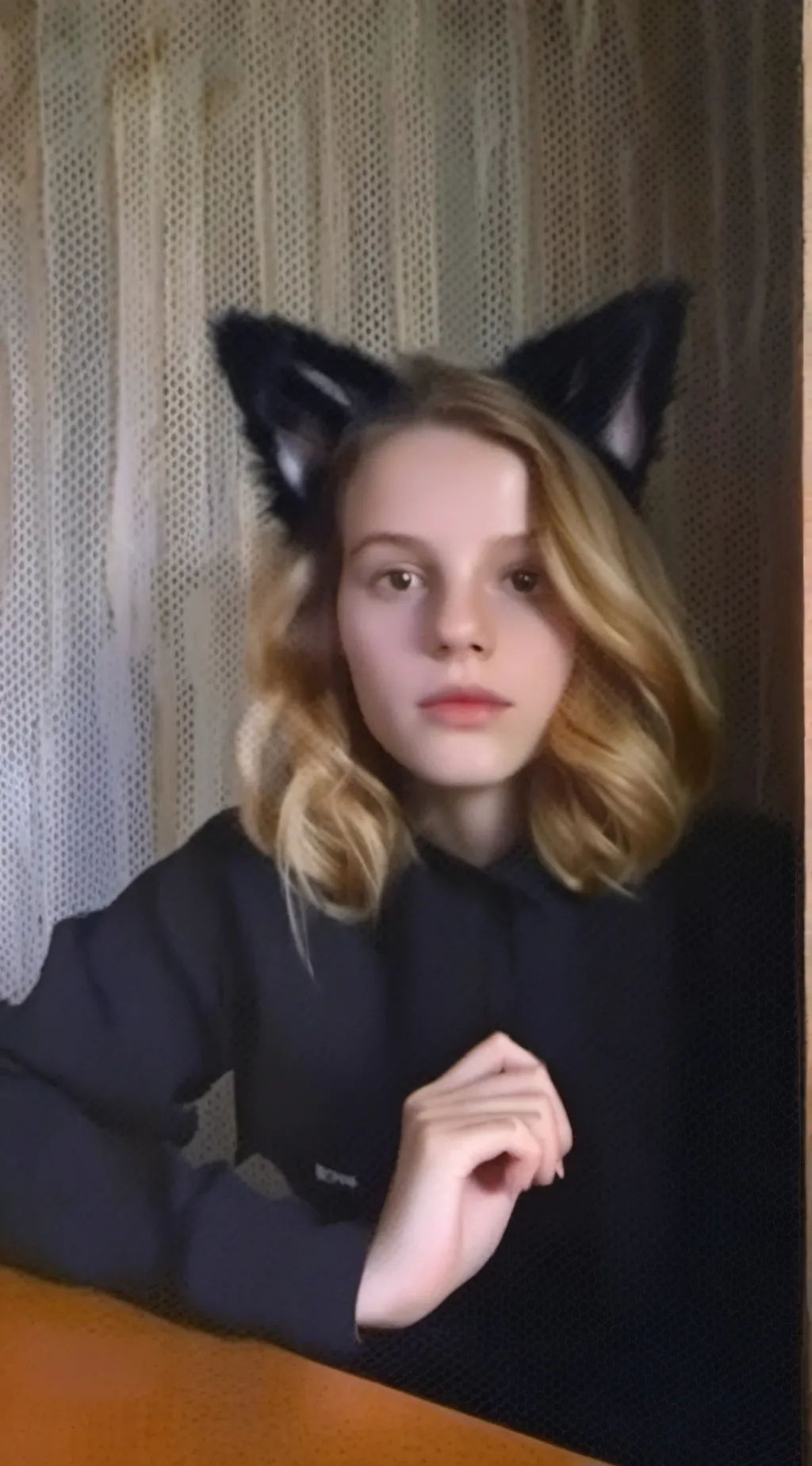 ai character: she is Google  background